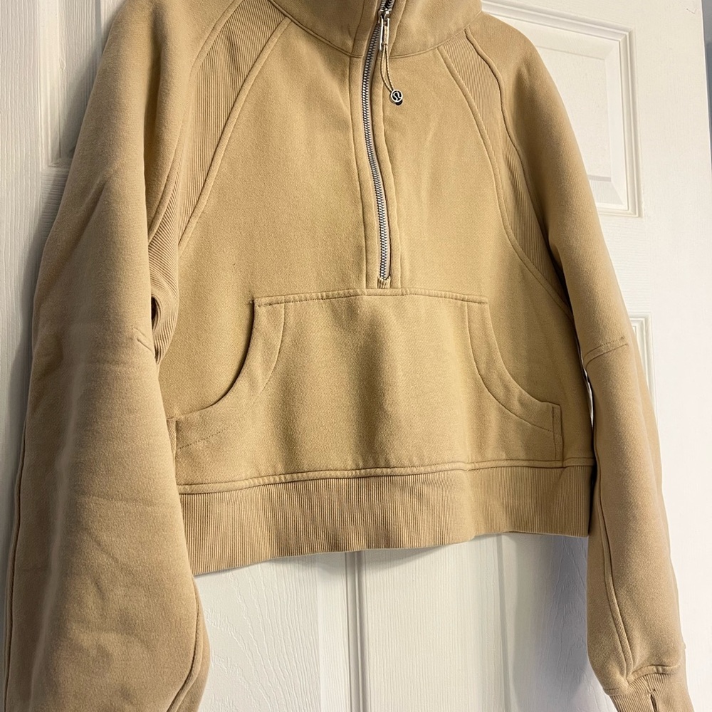 Lululemon Scuba Oversized Half Zip Funnel Neck. XS/S - Picture 2 of 3